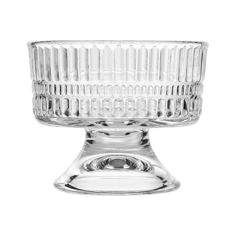 Deli Glass Footed Ice Cream Cup 145 ml 6 Pieces Set - Al Makaan Store