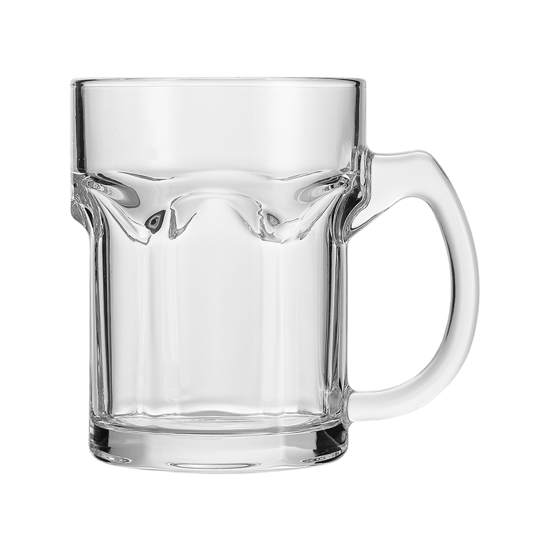 Deli Glass Beer Mug 285 ml 6 Pieces Set - Al Makaan Store