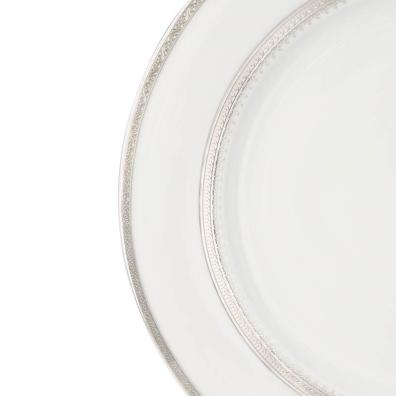 Decopor Silvana Porcelain Soup Plate 8.5"- Al Makaan Store