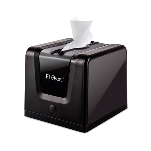 Flosoft Modern Black Napkin Holder 100 Sheets- Al Makaan Store