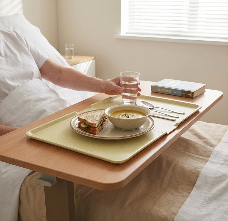 Vague Fiber Plastic Hospital Serving Tray – 56.4 x 32.8 cm