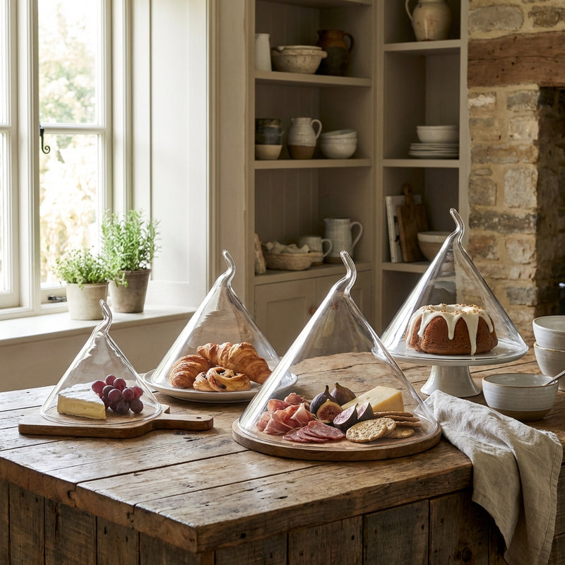 Vague Glass Bell Cover