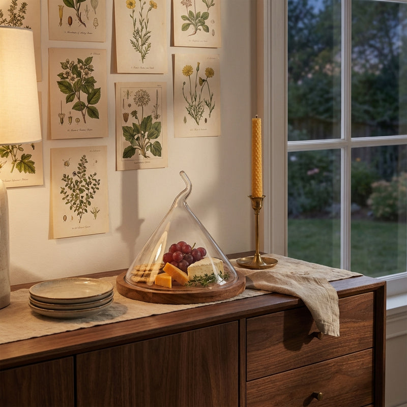 Vague Glass Bell Cover