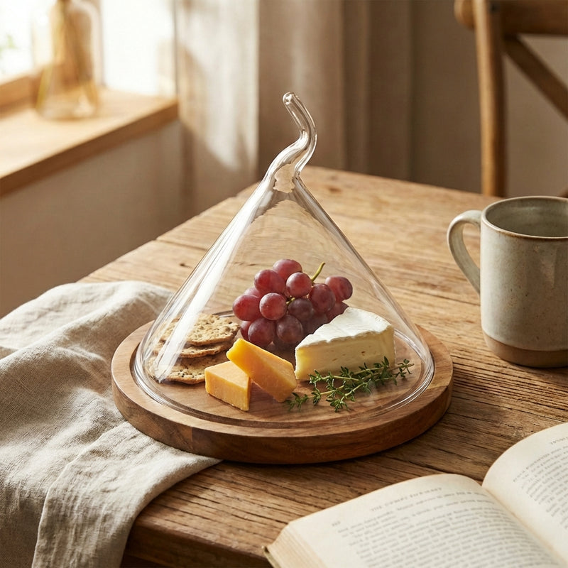 Vague Glass Bell Cover