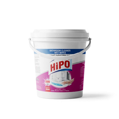 HiPO Bathroom Cleaner 300 Wet Wipes - Al Makaan Store