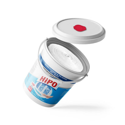 HiPO Glass Cleaning & Polishing 300 Wet Wipes - Al Makaan Store