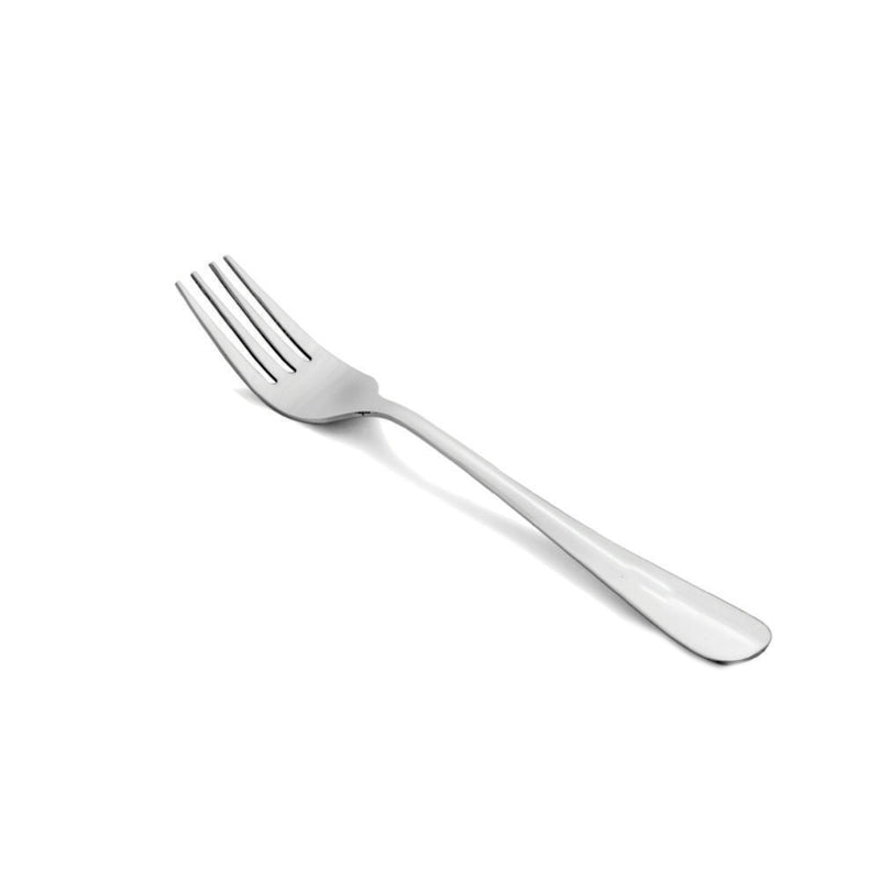 Vague Olive Rose Stainless Steel Table Fork 20.5 cm - 6 Pcs Set