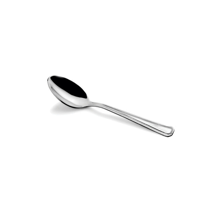 Vague Trim Stainless Steel Tea Spoon 13.7 cm - 6 Pcs Set