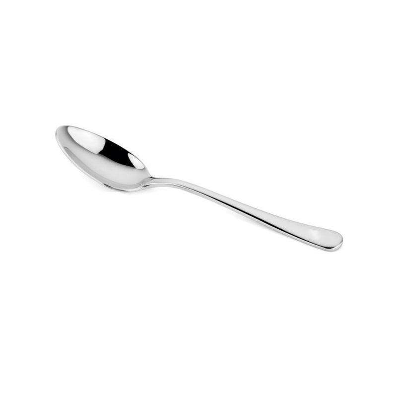 Vague Safari Plain Cup Rolled Stainless Steel Table Spoon 20.3 cm - 6 Pcs Set