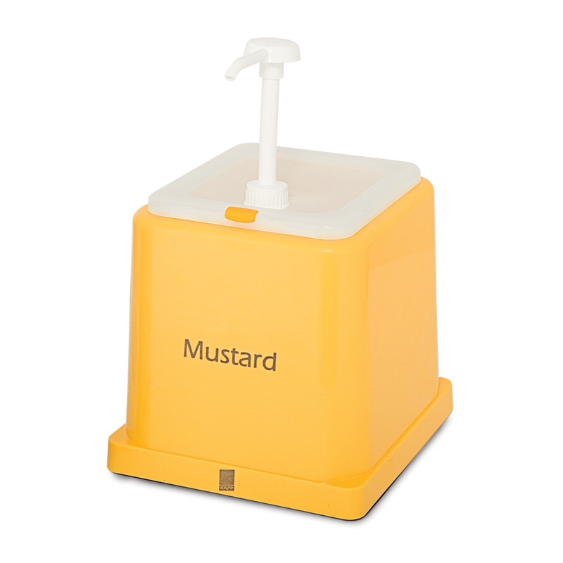 Kapp PP Mustard Dispenser 2 Liter - Al Makaan Store