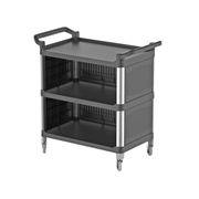 Kapp Closed PP Serving Trolley 98 x 53 x 93 cm - Al Makaan Store