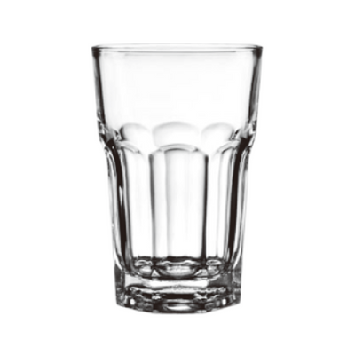 Glass Octagon Drinking Cup