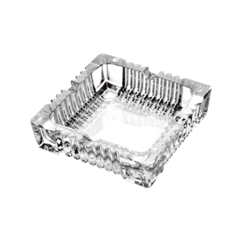 Glass Square Ashtray 