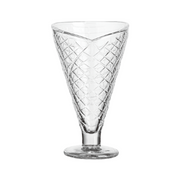 6 Pieces Glass Ice Cream Cup 265 ml Set