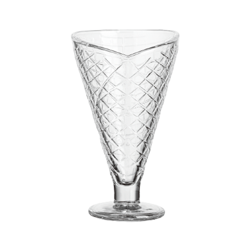 6 Pieces Glass Ice Cream Cup 265 ml Set
