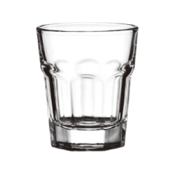 LX Glass Octagon Drinking Cup