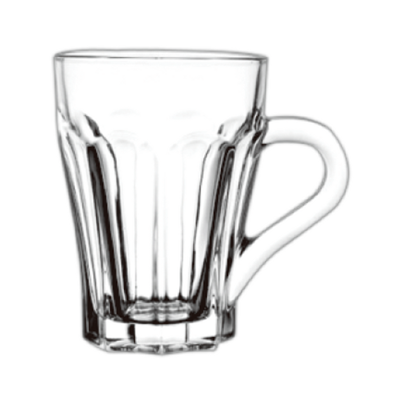 LX 6 Pieces Glass Tea Cup 175 ml Set - Al Makaan Store