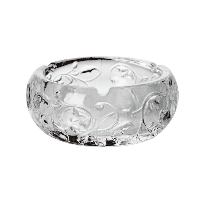 LX Glass Ashtray 12.9 x 10.3 x 7 cm - Al Makaan Store