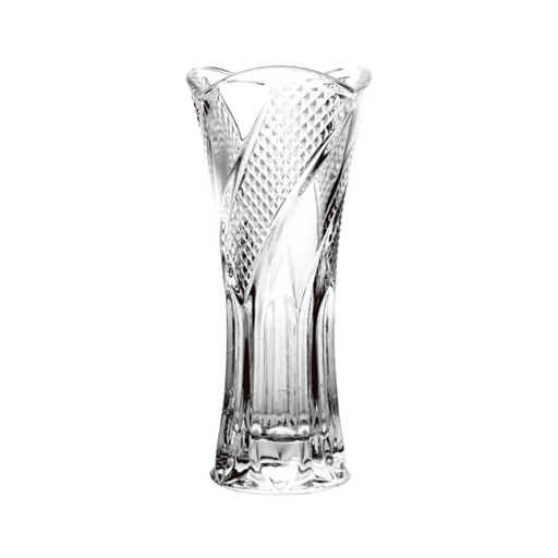 LX Glass Vase 30 cm Twist - Al Makaan Store