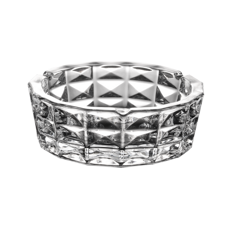 LX Glass Diamond Ashtray - Al Makaan Store