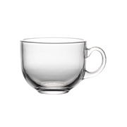 LX Glass Milk Cup with Handle 165 ml - Al Makaan Store