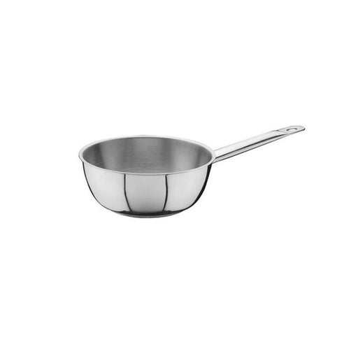 Ozti Stainless Steel Induction Sauteuse with Rim - Al Makaan Store