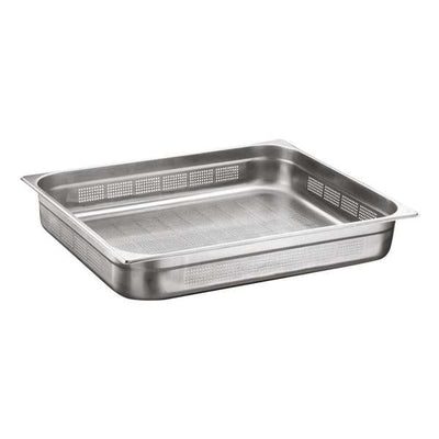 Ozti Stainless Steel Gastronorm Perforated Container GN Pan 2/1