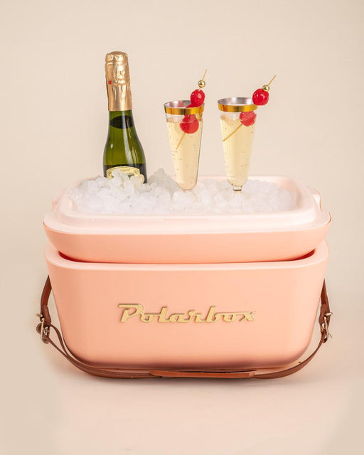 Polarbox 20L Classic Golden Cooler Box Coral - Al Makaan Store