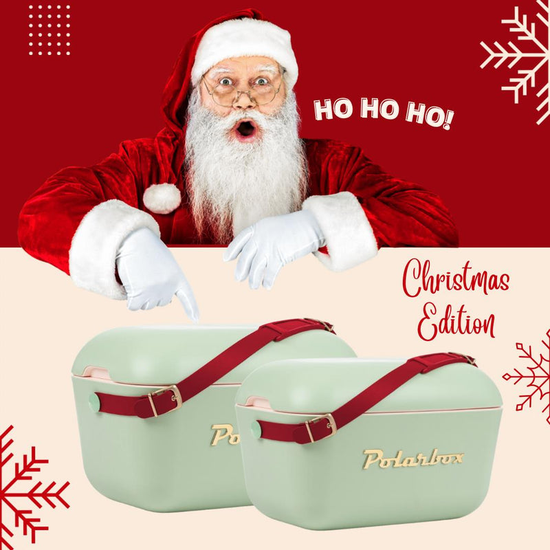 Polarbox 20L Christmas Cooler Box Olive - Green - Al Makaan Store