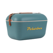 Polarbox 20 L Classic Cooler Box with Leather Strap, Marine - Mustard - Al Makaan Store