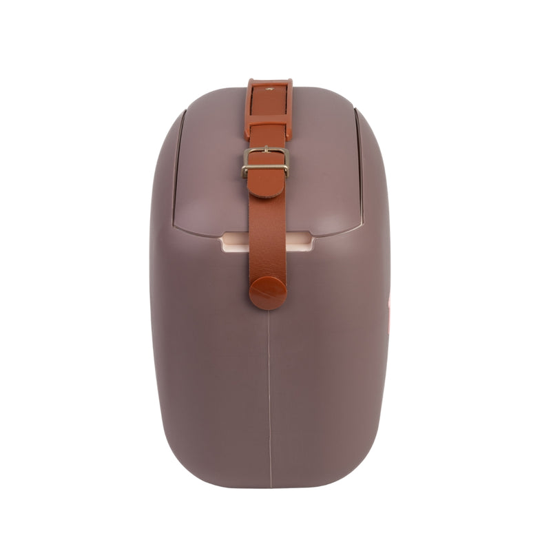 Polarbox 6L Urban Cooler Bag with 2 Containers Mauve Gold - Al Makaan Store