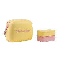 Polarbox 6L Summer Pop Cooler Bag with 2 Containers Amarillo - Rosa Pop - Al Makaan Store