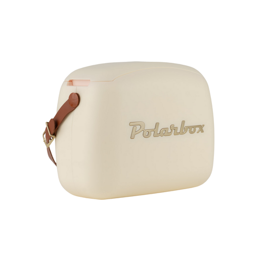Polarbox 6 L Urban Cooler Bag with 2 Containers, Forest Cream - Gold- Al Makaan Store