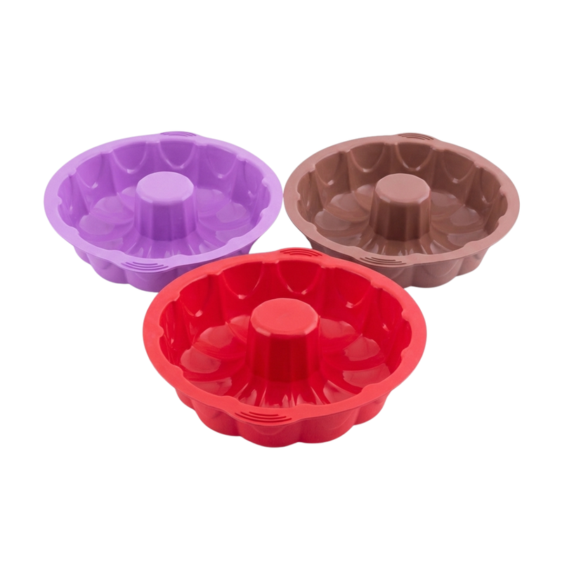 Silicolife Classic Silicone Cake Mold – Assorted Color- Al Makaan Store