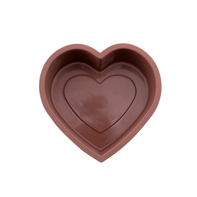 Silicolife Heart Shape Silicone Cake  Mold – Assorted Color- Al Makaan Store