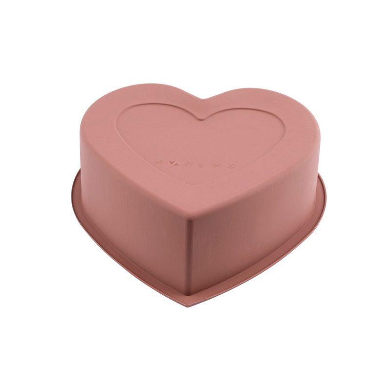 Silicolife Heart Shape Silicone Cake  Mold – Assorted Color- Al Makaan Store