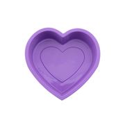 Silicolife Heart Shape Silicone Cake  Mold – Assorted Color- Al Makaan Store