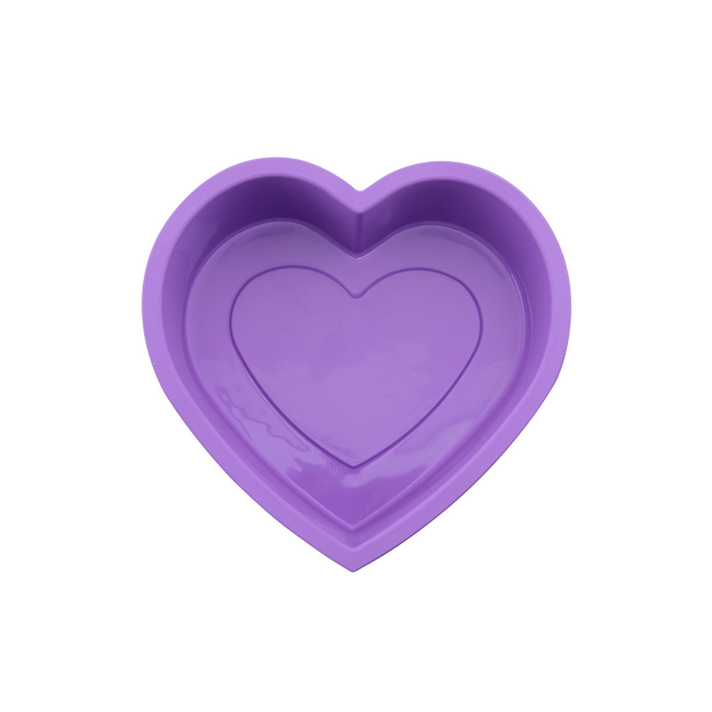 Silicolife Heart Shape Silicone Cake  Mold – Assorted Color- Al Makaan Store