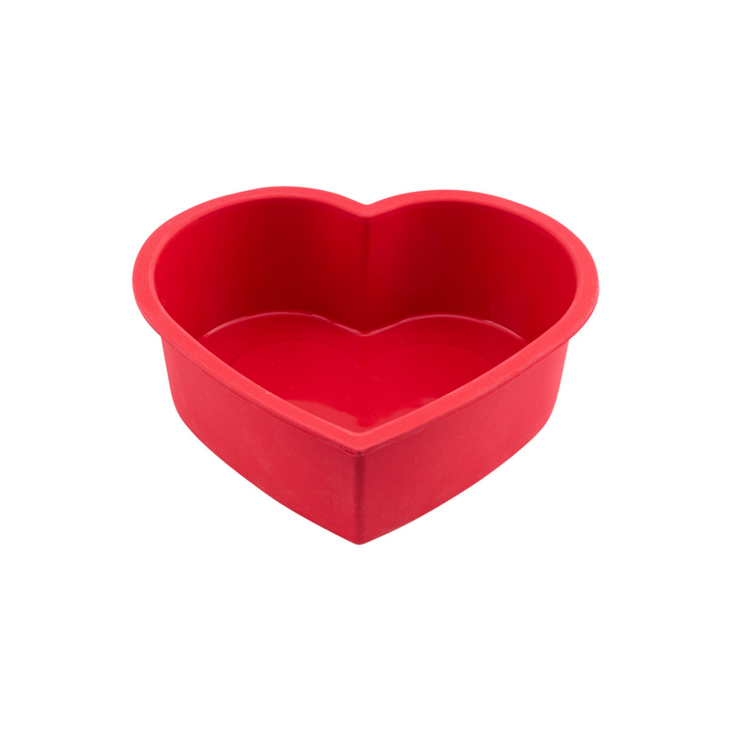 Silicolife Heart Shape Silicone Cake  Mold – Assorted Color- Al Makaan Store
