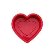 Silicolife Heart Shape Silicone Cake  Mold – Assorted Color- Al Makaan Store