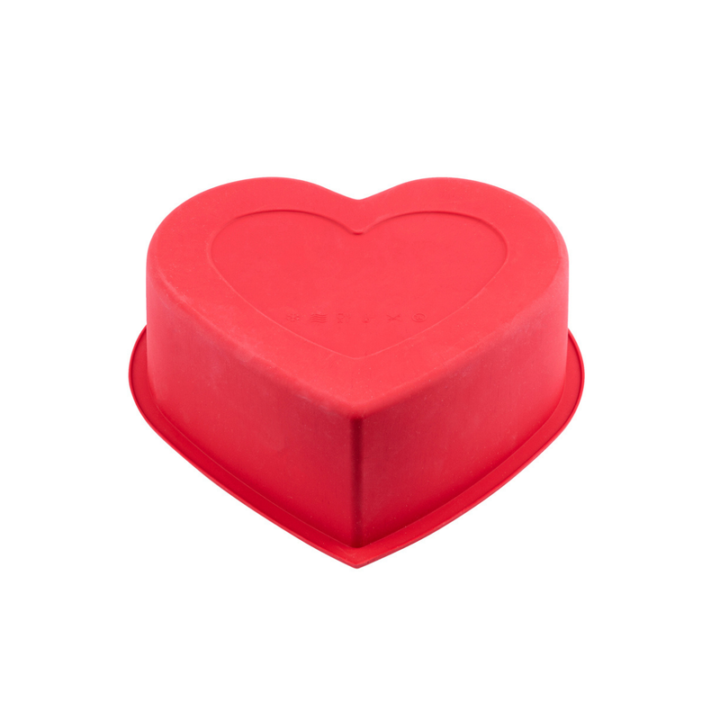Silicolife Heart Shape Silicone Cake  Mold – Assorted Color- Al Makaan Store