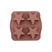 Silicolife 4-Hole Star Shape Muffin & Cookie Silicone Mold – Assorted Color- Al Makaan Store