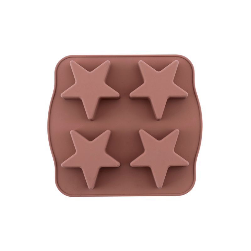 Silicolife 4-Hole Star Shape Muffin & Cookie Silicone Mold – Assorted Color- Al Makaan Store