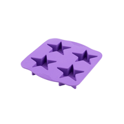 Silicolife 4-Hole Star Shape Muffin & Cookie Silicone Mold – Assorted Color- Al Makaan Store