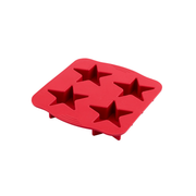 Silicolife 4-Hole Star Shape Muffin & Cookie Silicone Mold – Assorted Color- Al Makaan Store