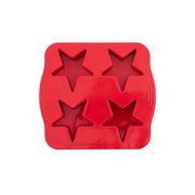 Silicolife 4-Hole Star Shape Muffin & Cookie Silicone Mold – Assorted Color- Al Makaan Store