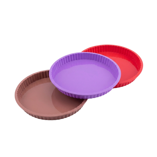 Silicolife Classic Pie Silicone Mold – Assorted Color- Al Makaan Store