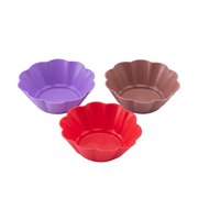 Silicolife Clover Shape Muffin Silicone Mold – Assorted Color- Al Makaan Store