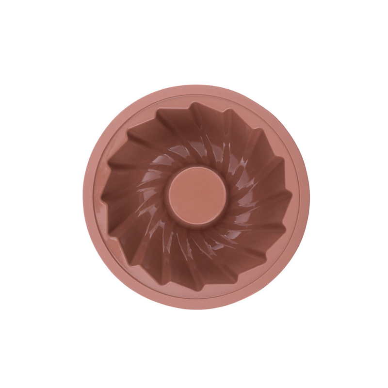 Silicolife Swirl Shape Silicone Cake Mold – Assorted Color- Al Makaan Store