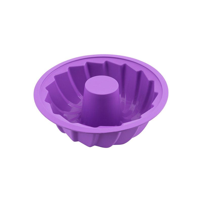 Silicolife Swirl Shape Silicone Cake Mold – Assorted Color- Al Makaan Store